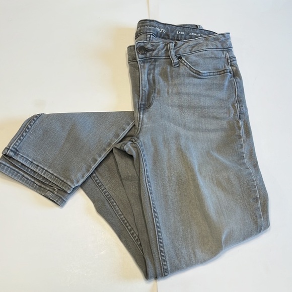 Calvin Klein Women’s Ultimate Skinny Jeans Gray Grey Size 8 X 30 - Picture 2 of 11
